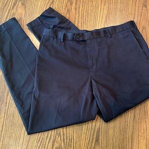 Brooks Brothers Advantage Chino Milano Fit W38/L34 Black 100% cotton